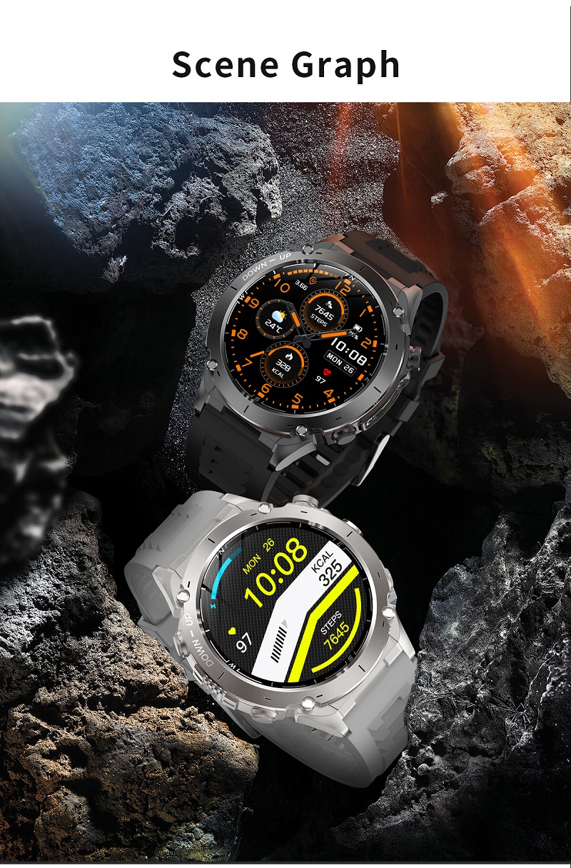 NJYUAN Y101 Rugged Smart Watch
