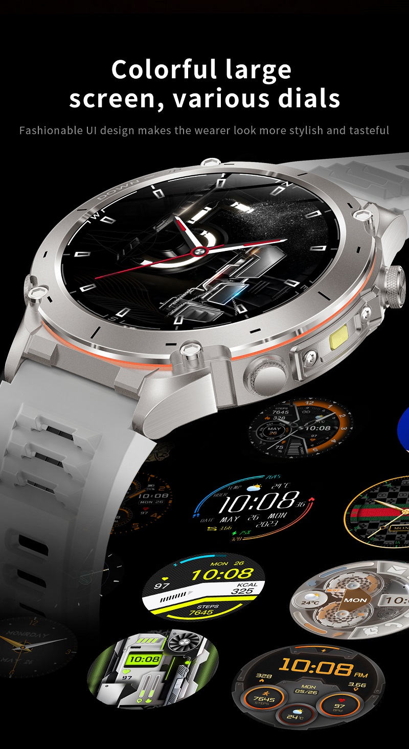 NJYUAN Y101 Rugged Smart Watch