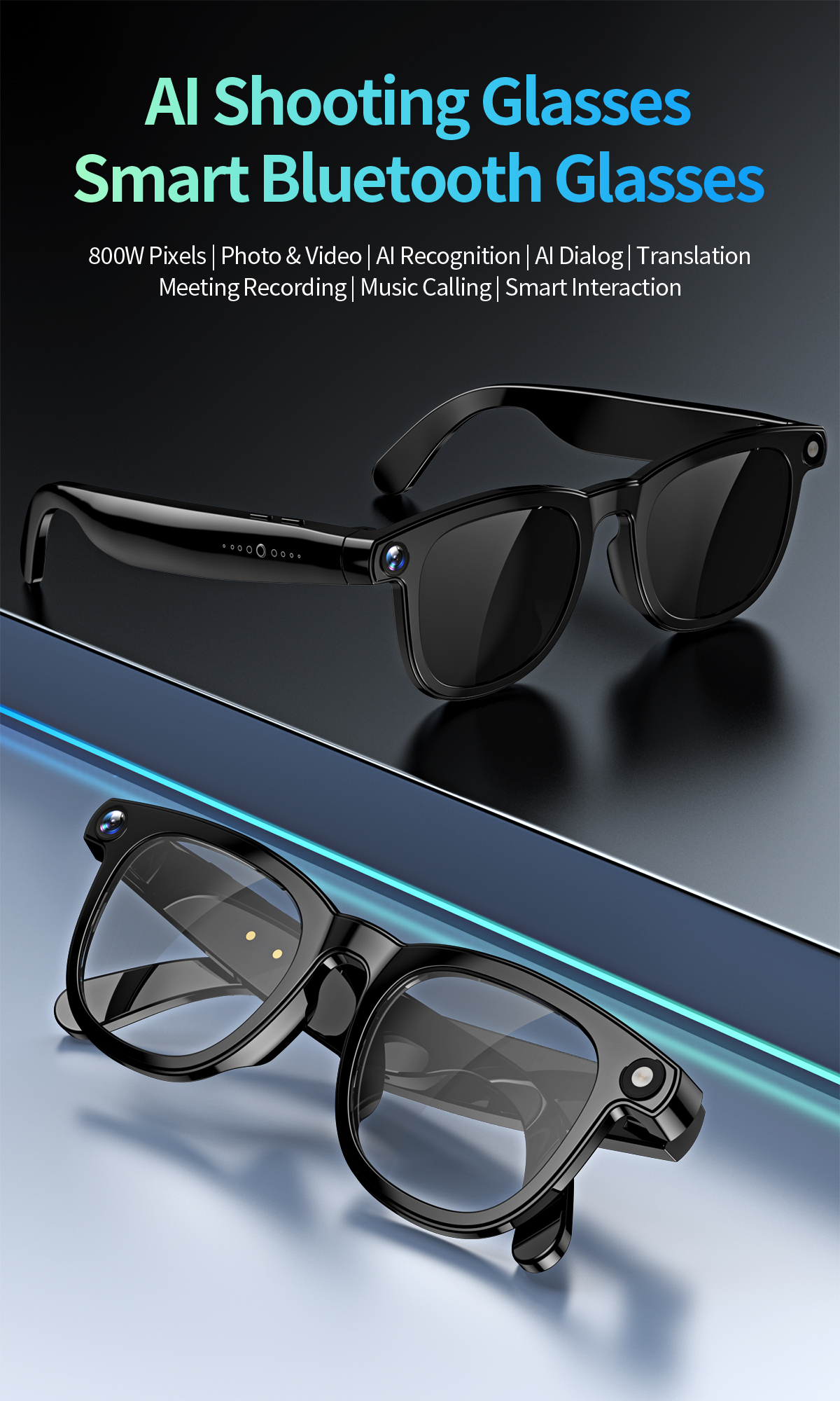 NJYUAN CY01 Smart Glasses