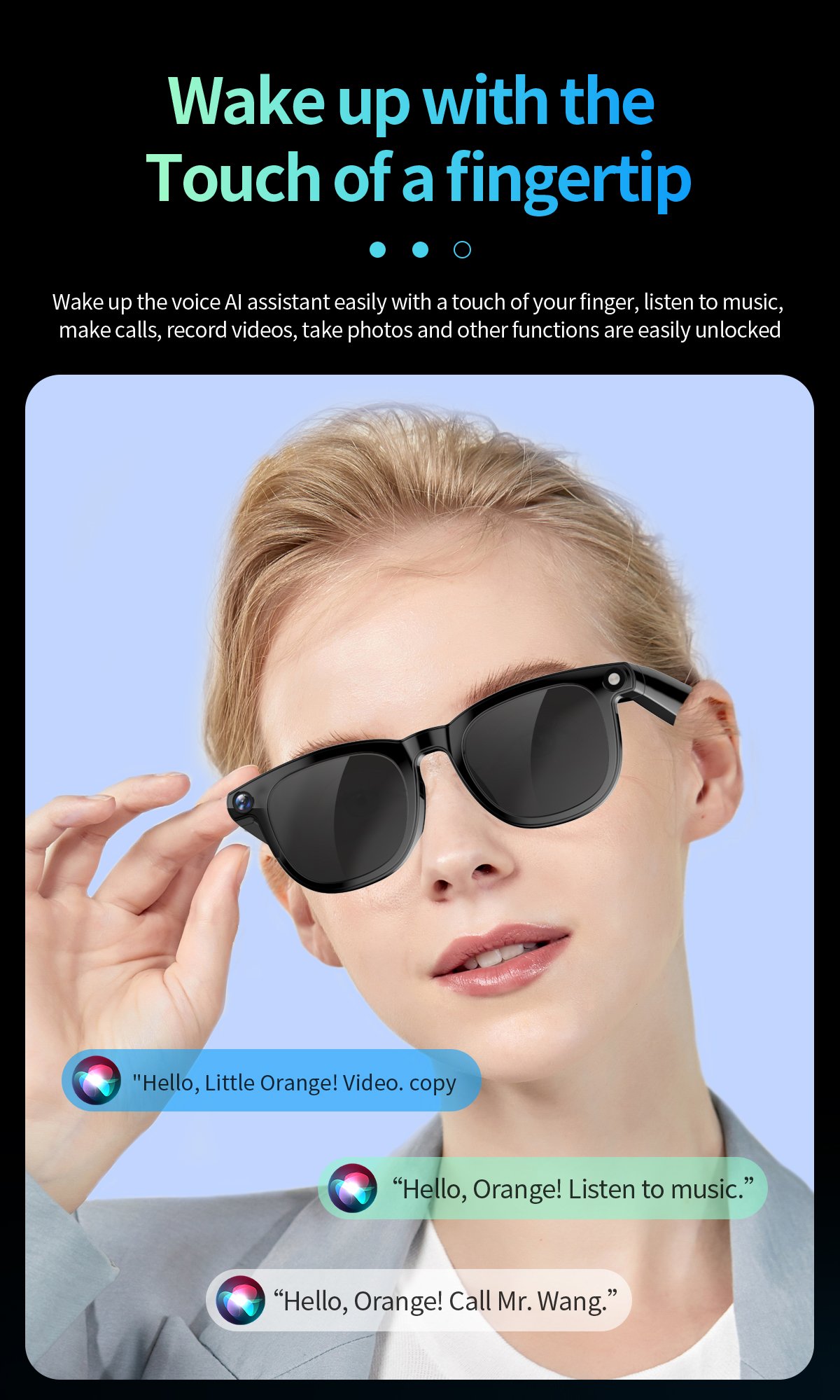 NJYUAN CY01 Smart Glasses