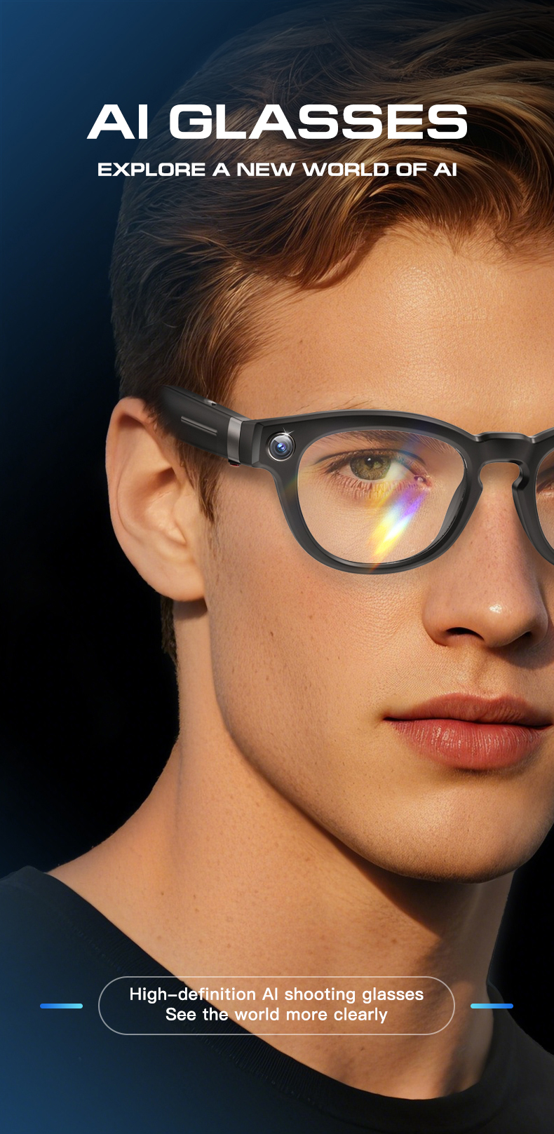 NJYUAN Q8 Smart Glasses