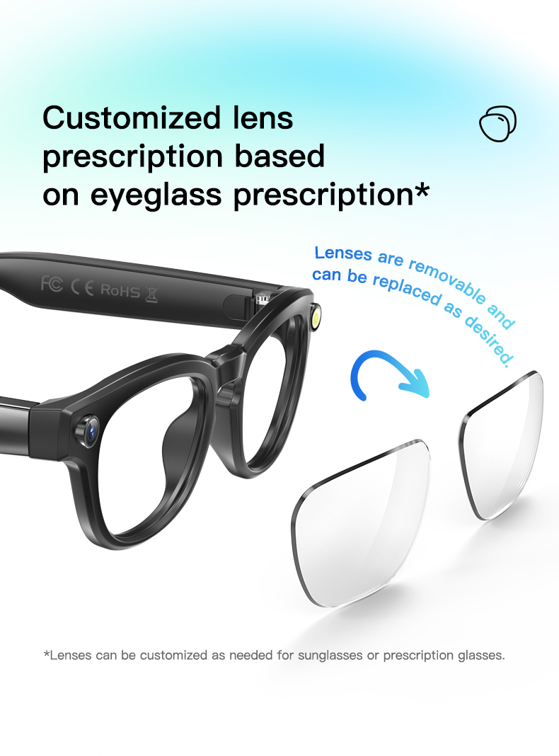 NJYUAN Q8 Smart Glasses