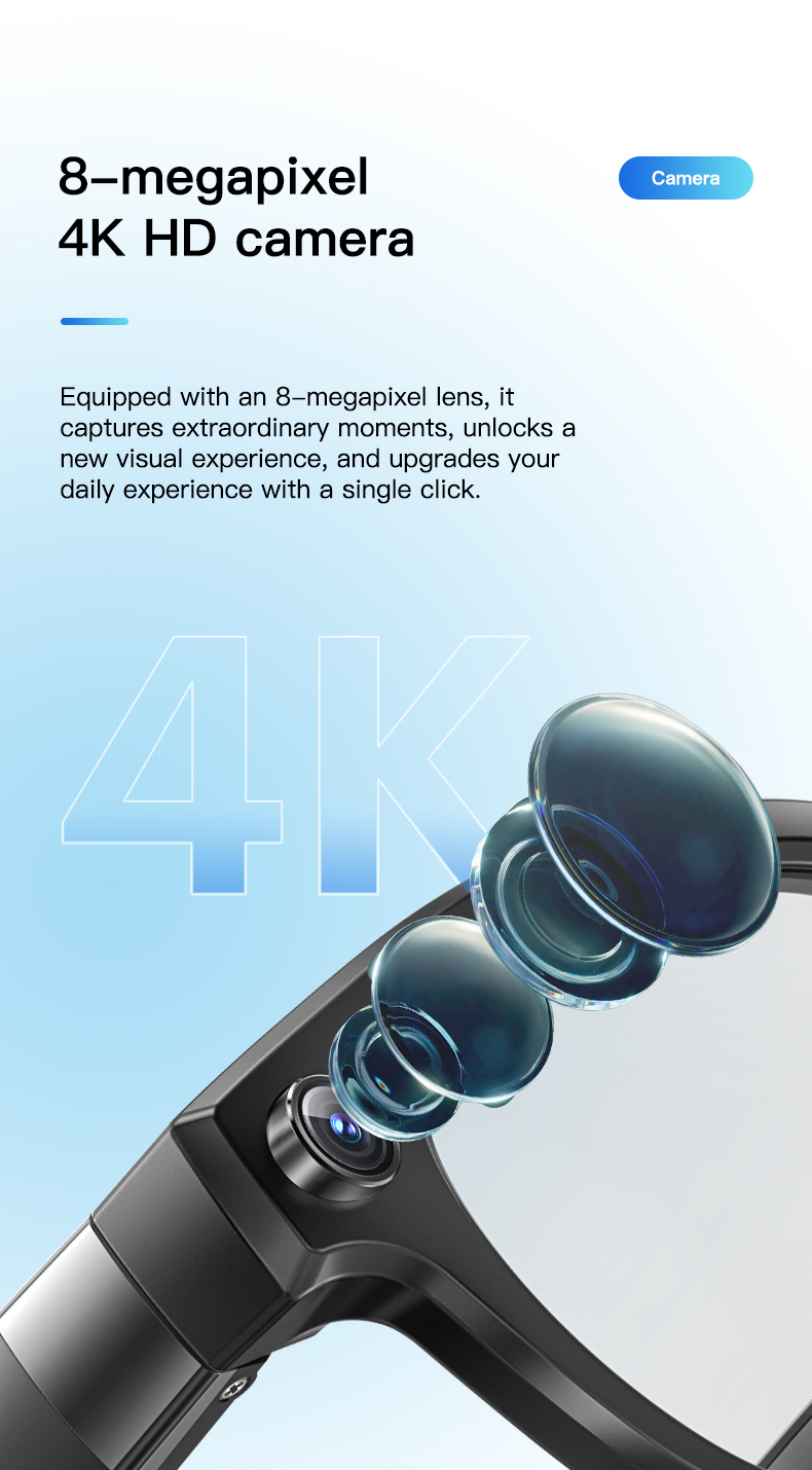 NJYUAN Q8 Smart Glasses