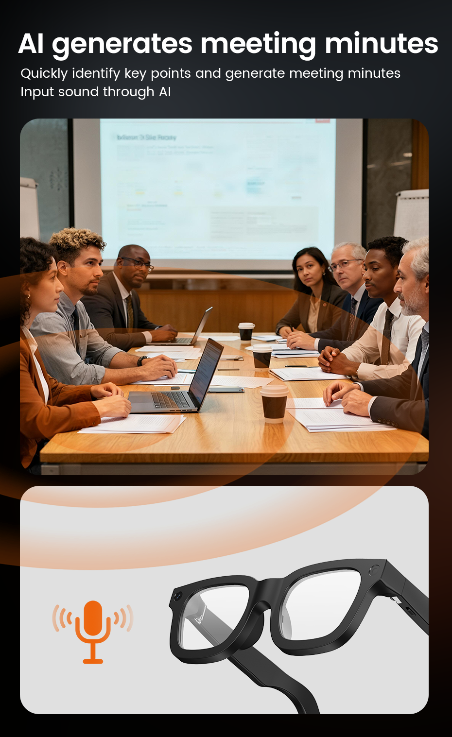 NJYUAN E03C Smart Glasses Touch-sensitive four-stage color-changing