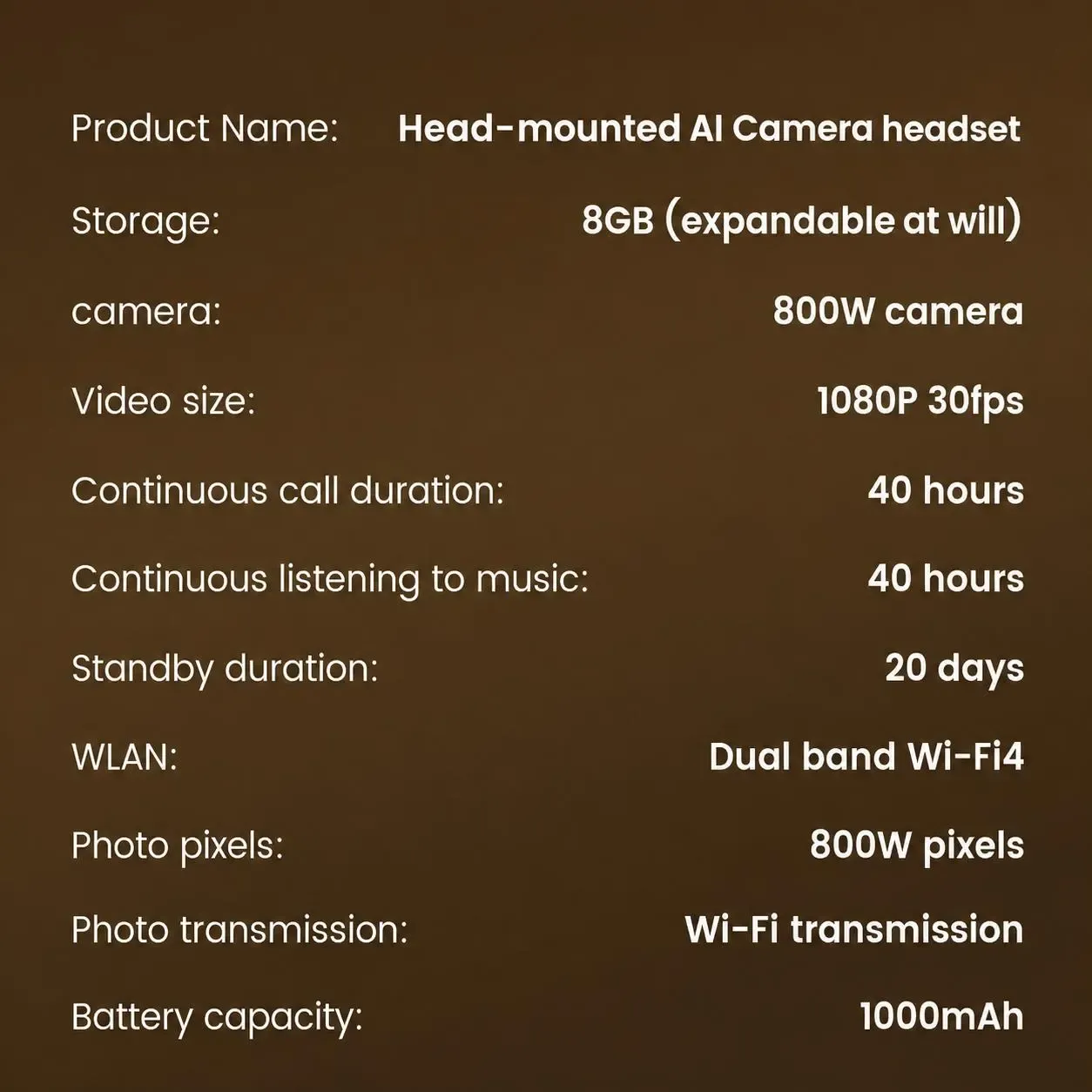 E68 bluetooth with AI camera (6)