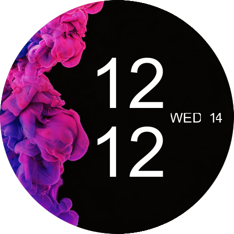 Flower Digital for ATS3085-S based smart watches 466*466 screen resolution